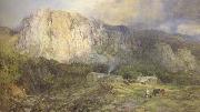 Castle Rock,Cumberland (mk46) Henry Clarence Whaite,RWS